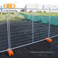 Pannelli di recinzione temporanea standard australiani zincati